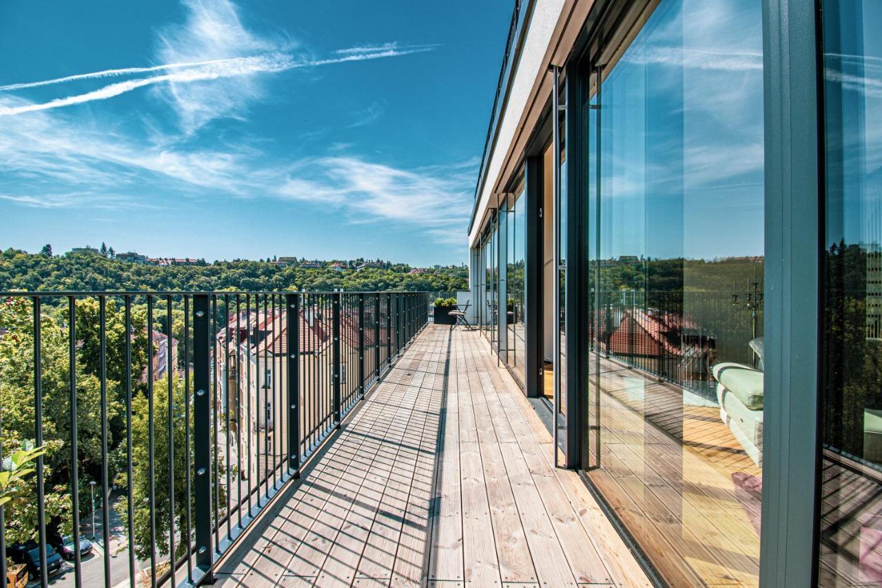 Luxury Penthouse Prague Lägenhet Exteriör bild